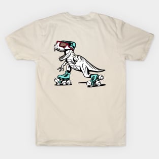 T rex dino Skating T-Shirt